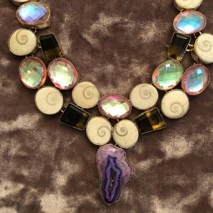 Gemstone necklace